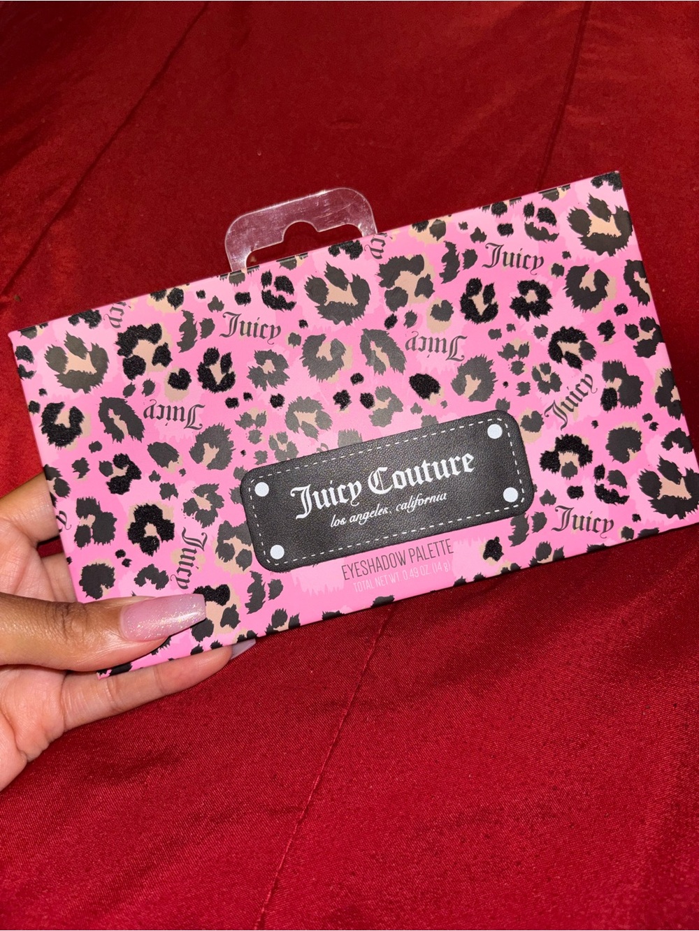 Juicy Couture Pink Leopard Print Eyeshadow Palette